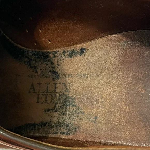 Allen Edmonds Men’s Brown Leather Loafers Dress Shoes Size 9.5C 82374 Preppy - Picture 6 of 10